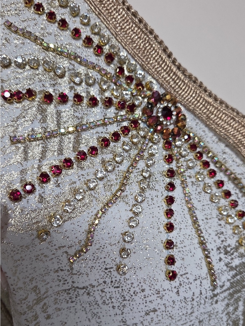 ✨ Vintage Moroccan Kaftan | Hand-Embellished Luxury ✨ - Picture 2 of 6